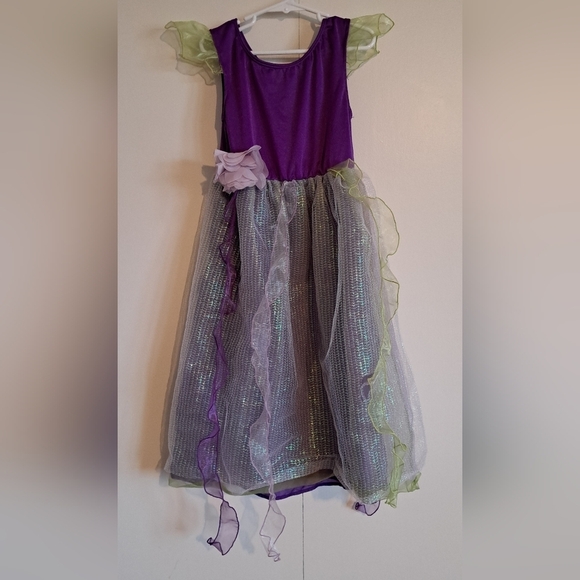 Gymboree fairy costume, has triange tear in the fabric, size 10/12 - Picture 2 of 5